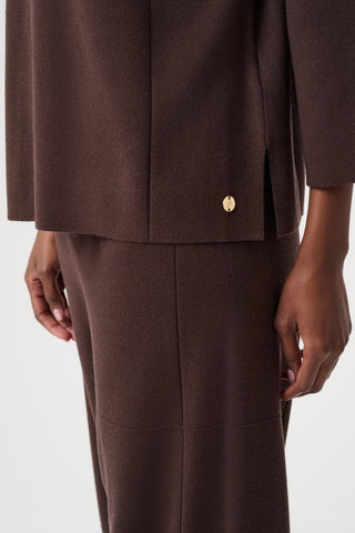 Straight Sweater with Mock Neck - Dresses Boutique B.V.