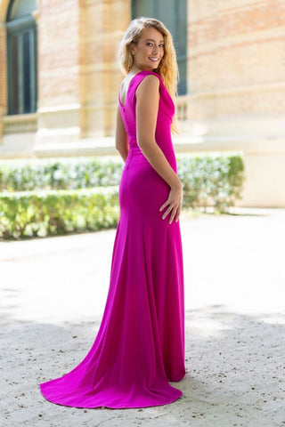 Struna dress Shocking Pink - Dresses Boutique B.V.