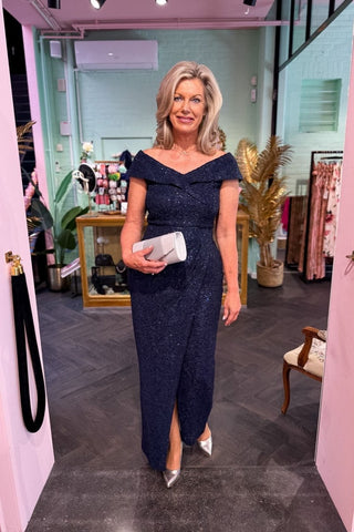 Vileria dress Navy - Dresses Boutique B.V.