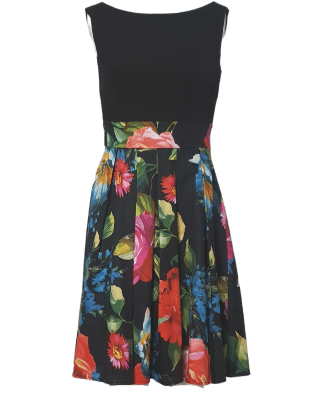 SWING - A-lijn jurk met bloemenprint - Jurken - 34 - Dresses Boutique jurkenwinkel Sittard
