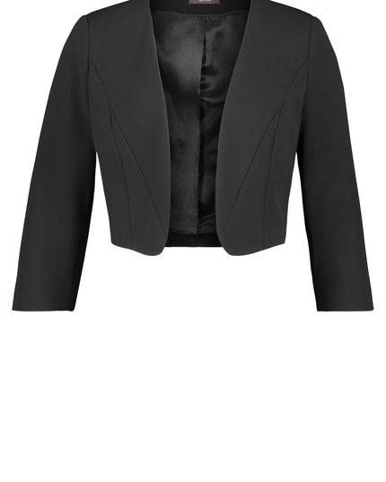 Vera Mont - Crepe blazer bolero Black - Blazers & Boleros - 36 - Dresses Boutique jurkenwinkel Sittard