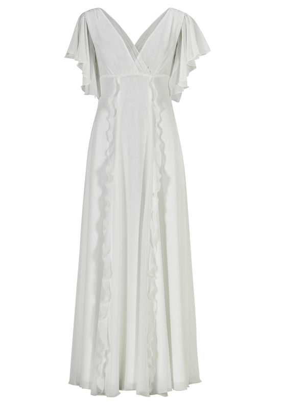 SWING - Faye dress - Jurken - 36 / Ivory - Dresses Boutique jurkenwinkel Sittard
