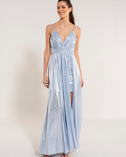SWING - Florina dress - Gala jurken - 34 / Blue - Dresses Boutique jurkenwinkel Sittard