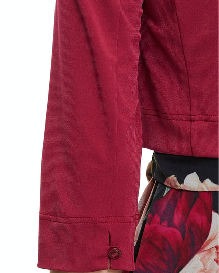 Vera Mont - Jersey blzr jacket Ruby red - Blazers & Boleros -  - Dresses Boutique jurkenwinkel Sittard