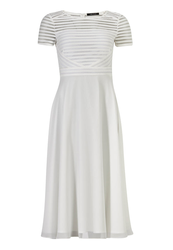 SWING - Louren dress - Jurken - 36 / Ivory - Dresses Boutique jurkenwinkel Sittard