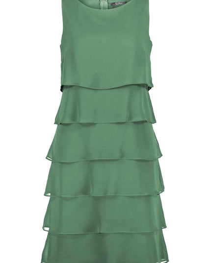 Vera Mont - Mara layers dress - Jurken - 36 / Green poison - Dresses Boutique jurkenwinkel Sittard