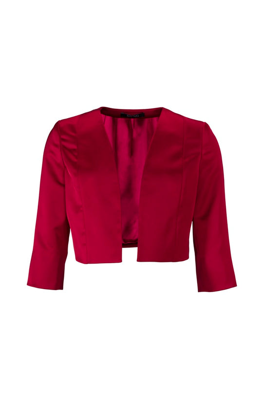 SWING - Satin bolero Rio red - Bolero - 34 / Rio red - Dresses Boutique jurkenwinkel Sittard