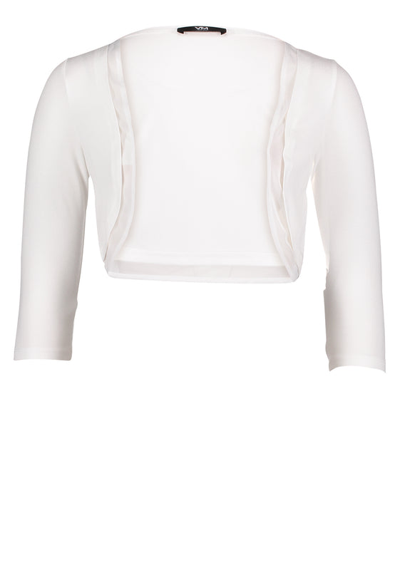Vera Mont - Viscose bolero - Blazers & Boleros - 34 / White - Dresses Boutique jurkenwinkel Sittard